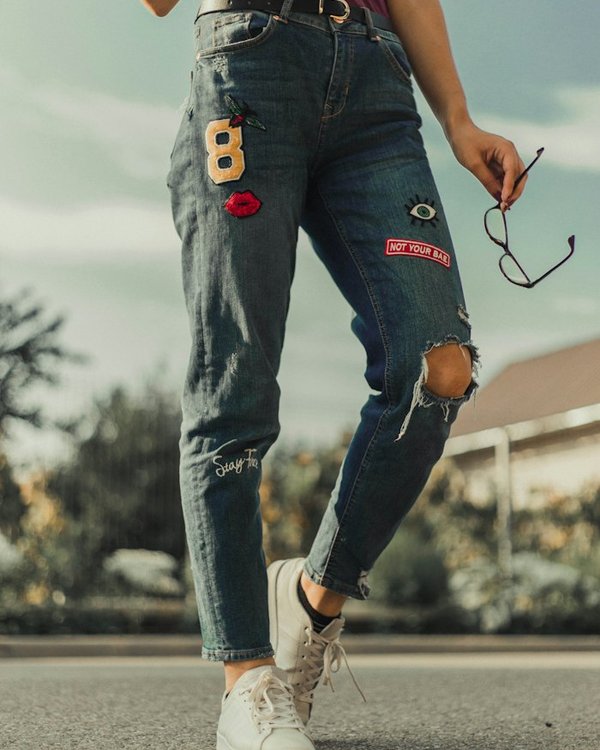 Dazfa Street Wide Pants Detail